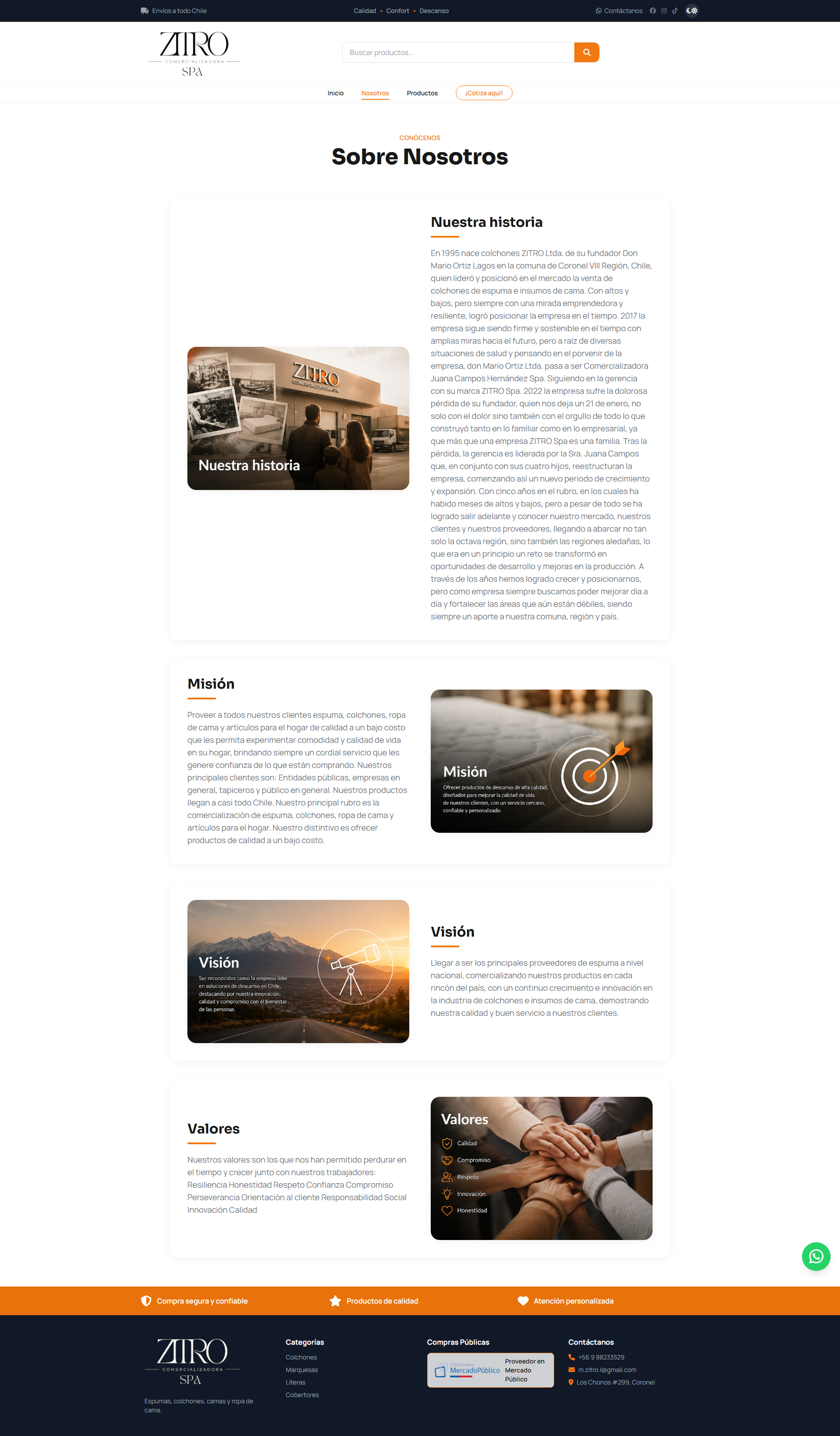 Sitio WEB CMS