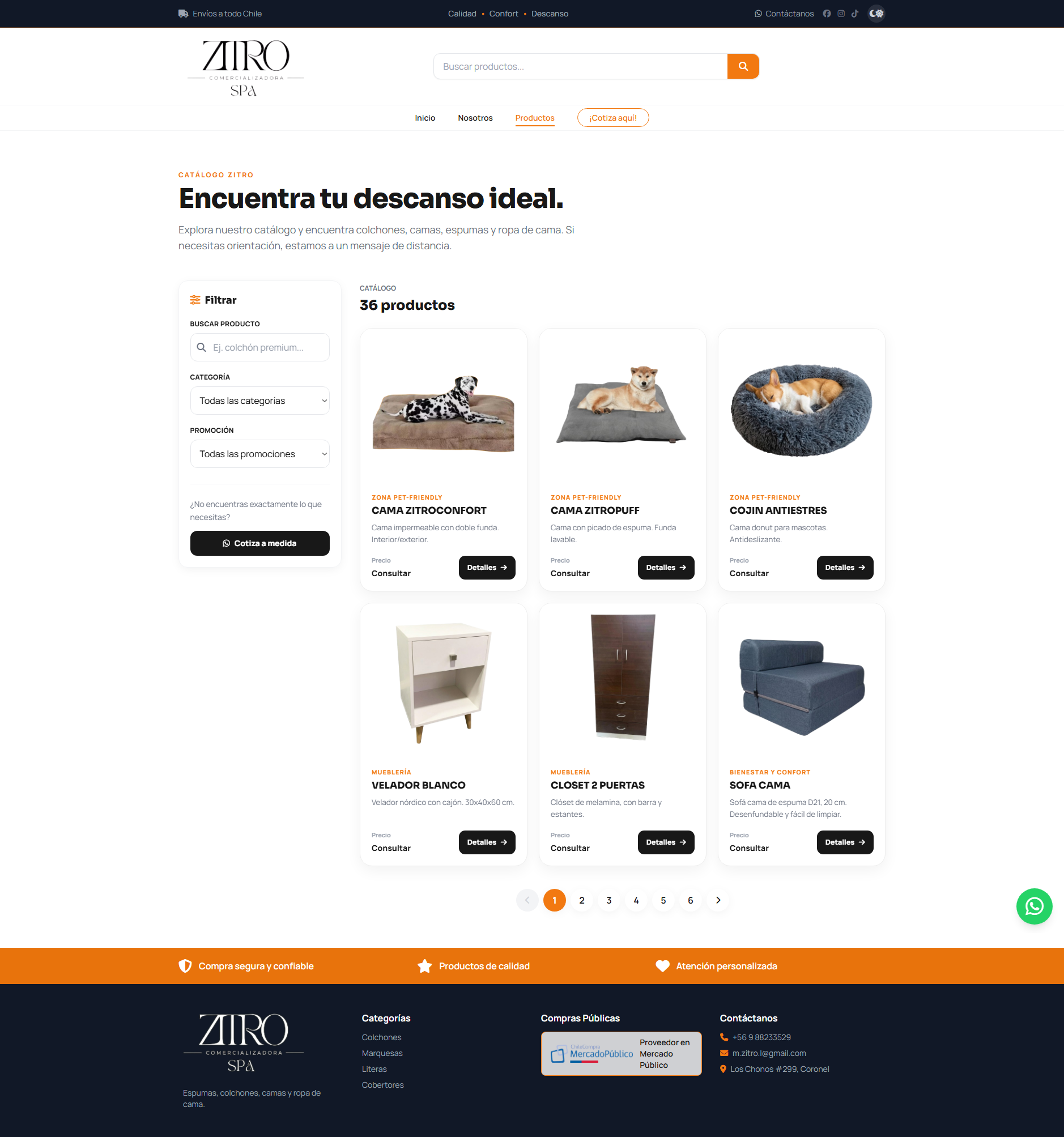 Sitio WEB CMS