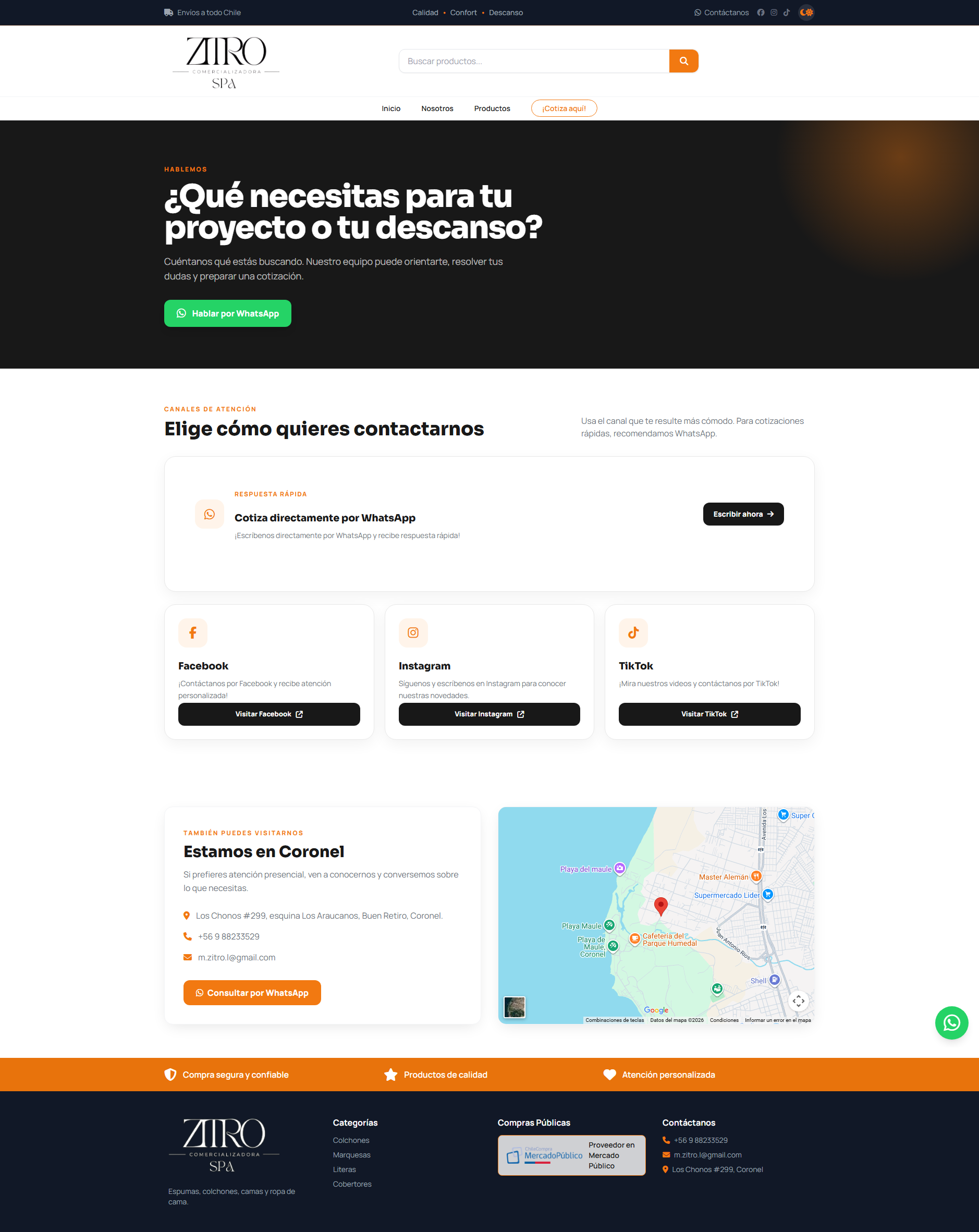 Sitio WEB CMS